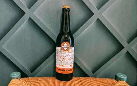Bière ambrée d'hiver bio