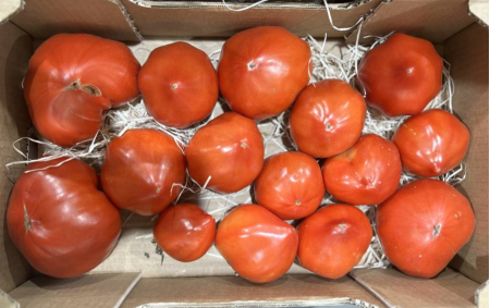 Tomates cœur rouge bio