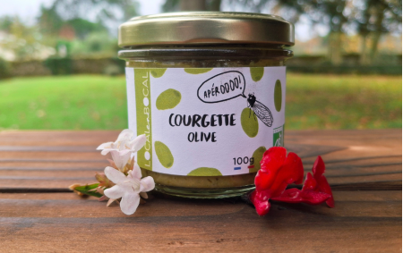 Tartinade végétale courgette olive...