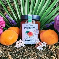 Confiture d'abricots bio