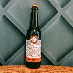 Bière ambrée d'hiver bio