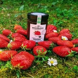 Confiture Fraises bio