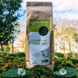 Lentilles vertes bio