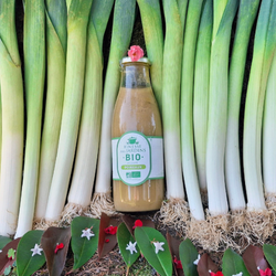 Soupe poireaux bio