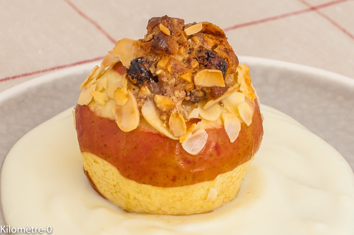 Pomme bio au four
