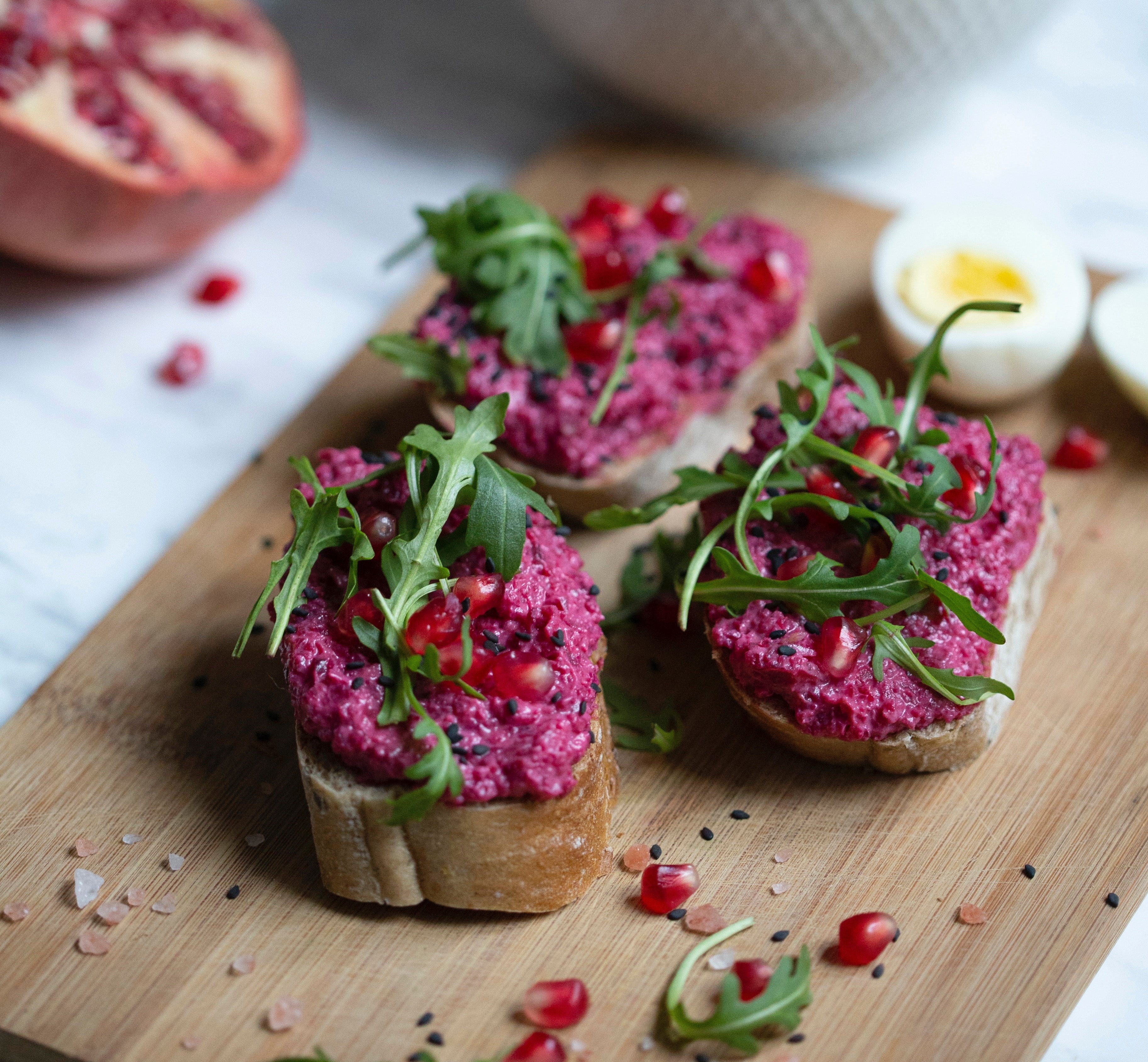 Houmous bio de betterave