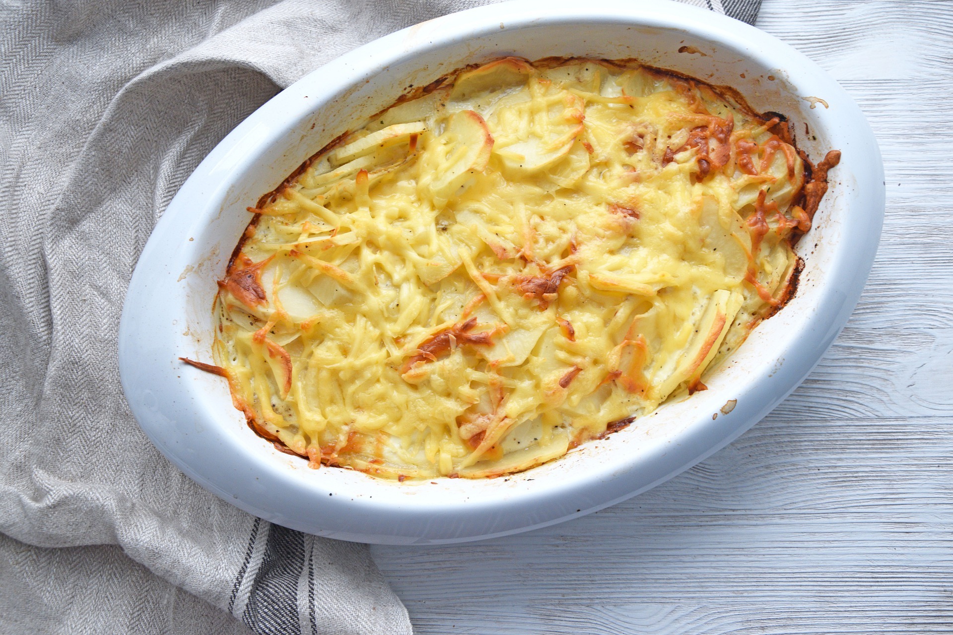 Gratin bio de pommes de terre et de céleri rave
